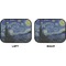 The Starry Night (Van Gogh 1889) Car Floor Mats (Back Seat) (Approval)