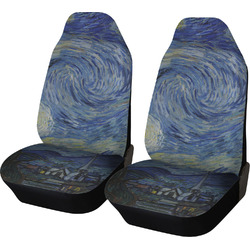The Starry Night (Van Gogh 1889) Car Seat Covers (Set of Two)
