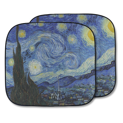 The Starry Night (Van Gogh 1889) Car Sun Shade - Two Piece
