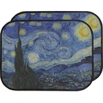 The Starry Night (Van Gogh 1889) Car Floor Mats (Back Seat)