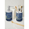 The Starry Night (Van Gogh 1889) Ceramic Bathroom Accessories - LIFESTYLE (toothbrush holder & soap dispenser)