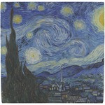 The Starry Night (Van Gogh 1889) Ceramic Tile Hot Pad