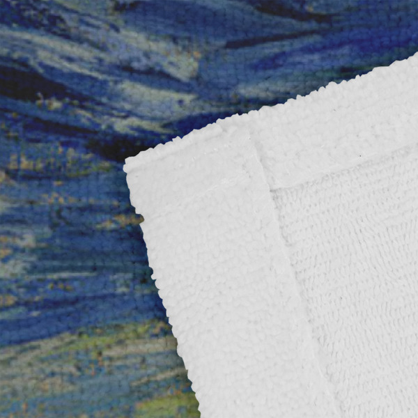 The Starry Night (Van Gogh 1889) Close up of Fabric