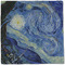 The Starry Night (Van Gogh 1889) Cloth Napkins - Personalized Dinner (Full Open)