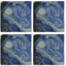 The Starry Night (Van Gogh 1889) Cloth Napkins - Personalized Lunch (APPROVAL) Set of 4