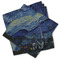 The Starry Night (Van Gogh 1889) Cloth Napkins - Personalized Lunch (PARENT MAIN Set of 4)
