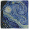 The Starry Night (Van Gogh 1889) Cloth Napkins - Personalized Lunch (Single Full Open)