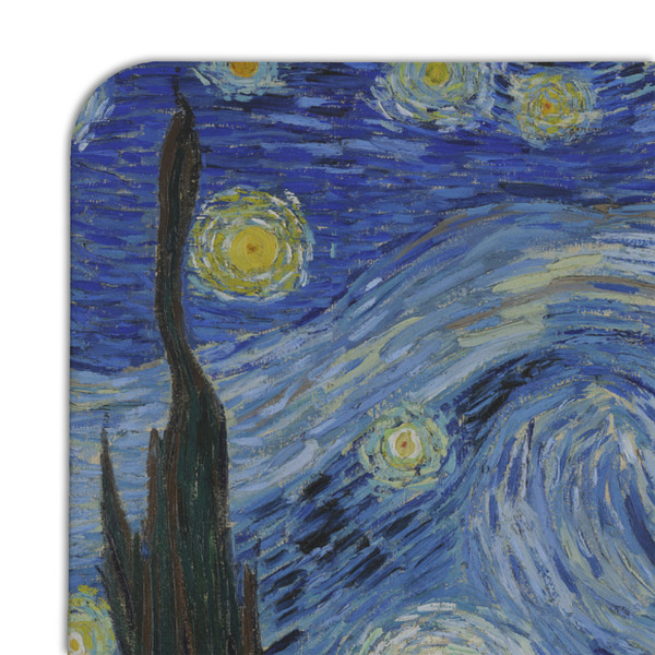 The Starry Night (Van Gogh 1889) Coaster Set - DETAIL