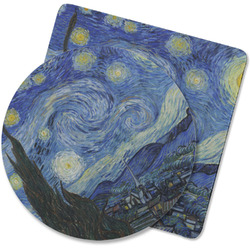 The Starry Night (Van Gogh 1889) Rubber Backed Coaster