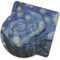 The Starry Night (Van Gogh 1889) Rubber Backed Coaster