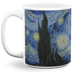 The Starry Night (Van Gogh 1889) 11 Oz Coffee Mug - White