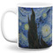 The Starry Night (Van Gogh 1889) Coffee Mug - 11 oz - Full- White