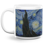 The Starry Night (Van Gogh 1889) 20 Oz Coffee Mug - White