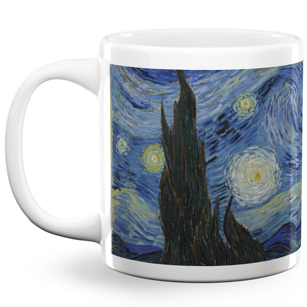 Custom The Starry Night (Van Gogh 1889) 20 Oz Coffee Mug - White