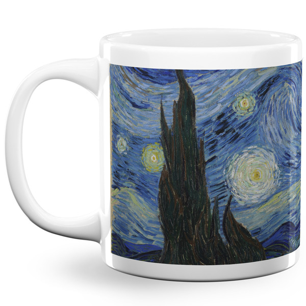 The Starry Night (Van Gogh 1889) Coffee Mug - 20 oz - White