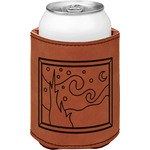 The Starry Night (Van Gogh 1889) Leatherette Can Sleeve - Double Sided