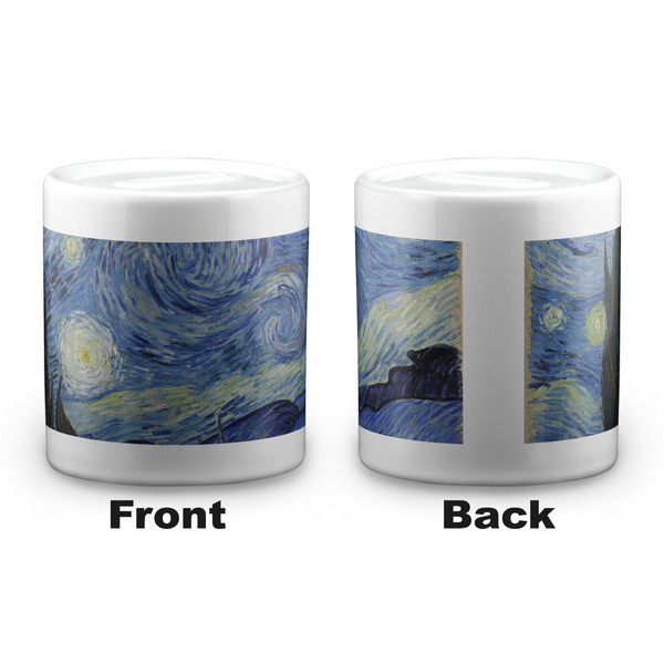 The Starry Night (Van Gogh 1889) Coin Bank - Apvl
