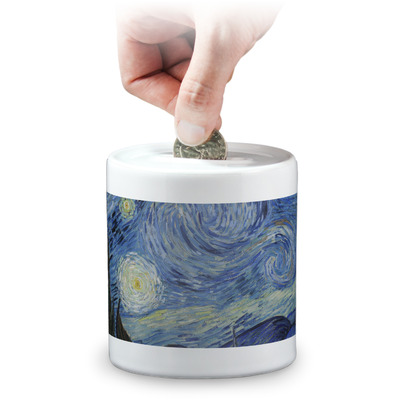 The Starry Night (Van Gogh 1889) Coin Bank