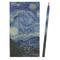 The Starry Night (Van Gogh 1889) Colored Pencils - Front View