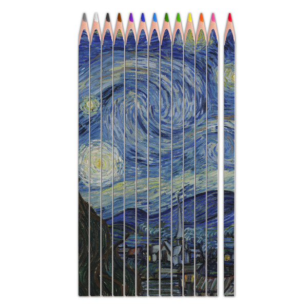 Custom The Starry Night (Van Gogh 1889) Colored Pencils
