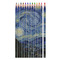 The Starry Night (Van Gogh 1889) Colored Pencils - Sharpened