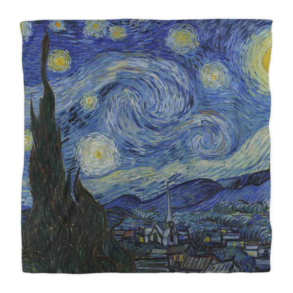 The Starry Night (Van Gogh 1889) Comforter - Queen - Front