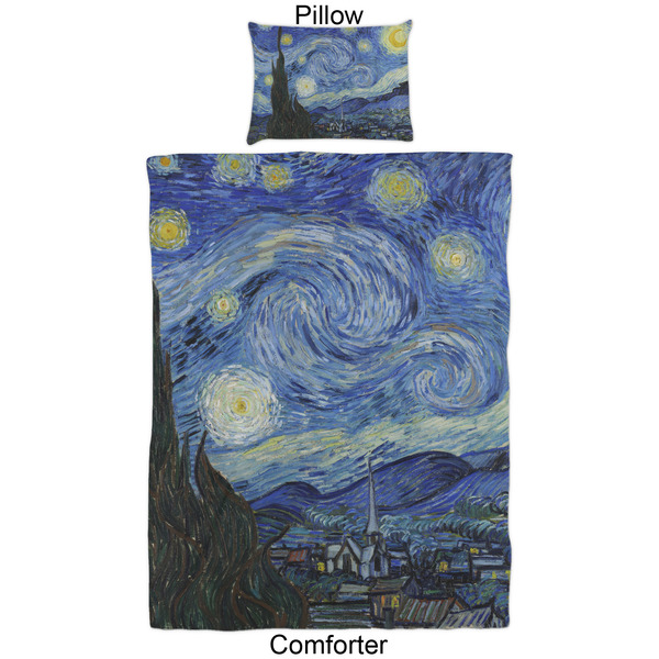 The Starry Night (Van Gogh 1889) Comforter Set - Twin - Approval