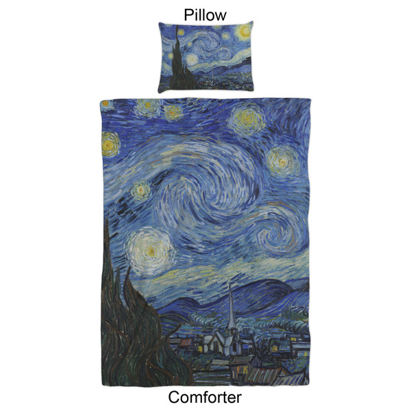 The Starry Night (Van Gogh 1889) Comforter Set - Twin XL - Approval