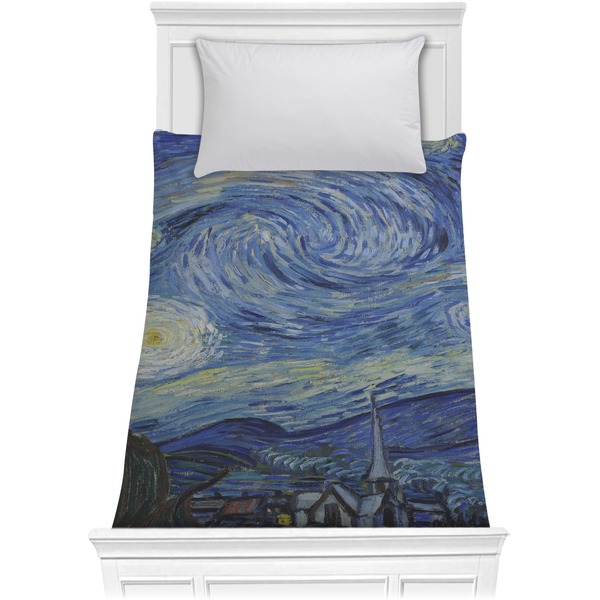 Custom The Starry Night (Van Gogh 1889) Comforter - Twin XL