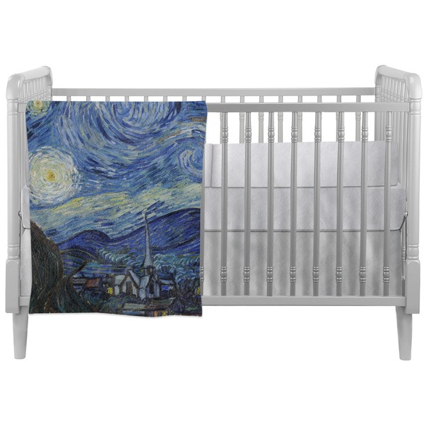 Custom The Starry Night (Van Gogh 1889) Crib Comforter / Quilt
