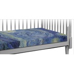 The Starry Night (Van Gogh 1889) Crib Fitted Sheet