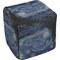 The Starry Night (Van Gogh 1889) Cube Poof Ottoman (Bottom)