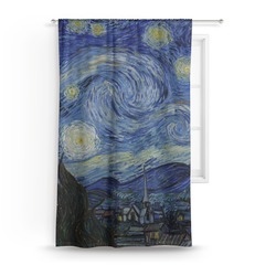 The Starry Night (Van Gogh 1889) Curtain - 50"x84" Panel