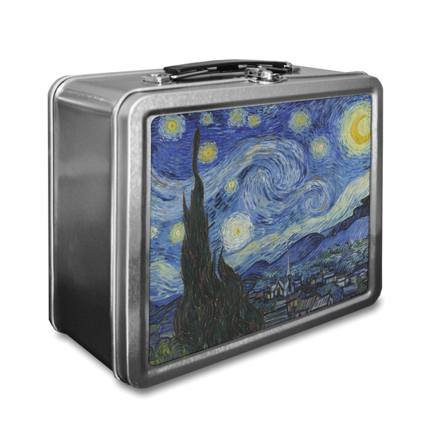 Custom The Starry Night (Van Gogh 1889) Lunch Box
