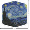 The Starry Night (Van Gogh 1889) Custom Shape Iron On Patches - L - APPROVAL