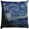 The Starry Night (Van Gogh 1889) Decorative Pillow Case (Personalized)