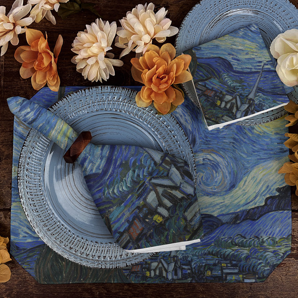 The Starry Night (Van Gogh 1889) Dining Set