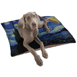 The Starry Night (Van Gogh 1889) Dog Bed - Large