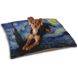 The Starry Night (Van Gogh 1889) Dog Bed - Small