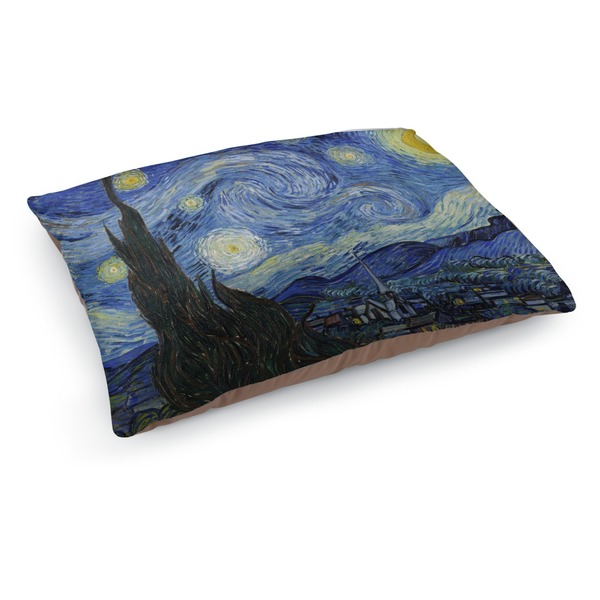 Custom The Starry Night (Van Gogh 1889) Dog Bed - Medium