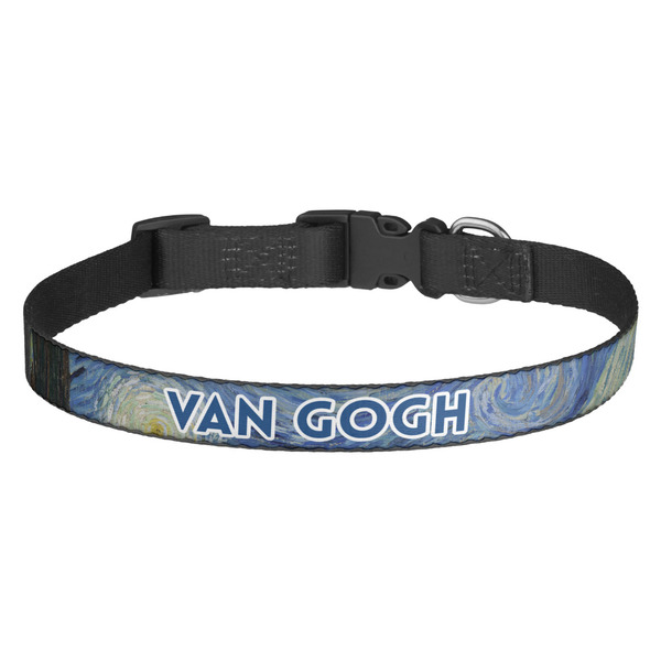 Custom The Starry Night (Van Gogh 1889) Dog Collar
