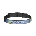 The Starry Night (Van Gogh 1889) Dog Collar - Small