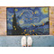 The Starry Night (Van Gogh 1889) Door Mat - LIFESTYLE (Med)