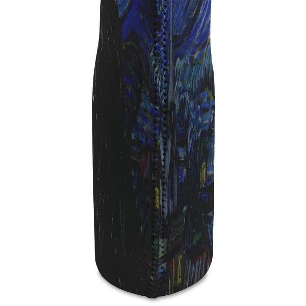 The Starry Night (Van Gogh 1889) Double Wine Tote - DETAIL 2 (new)