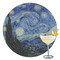 The Starry Night (Van Gogh 1889) Drink Topper - XLarge - Single with Drink