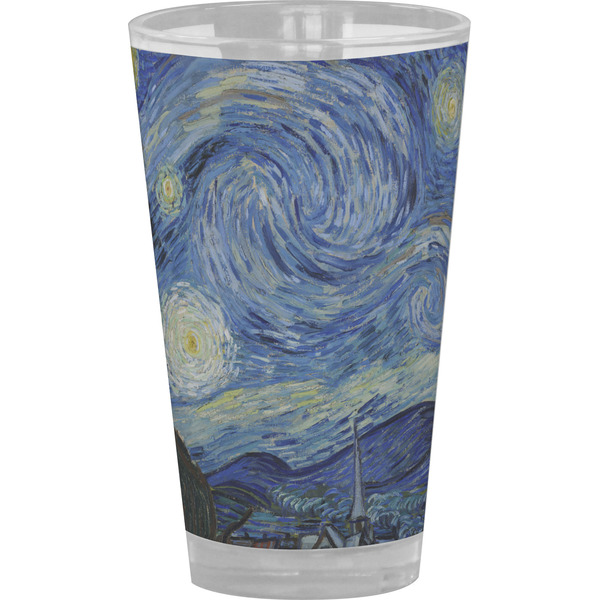 Custom The Starry Night (Van Gogh 1889) Pint Glass - Full Color