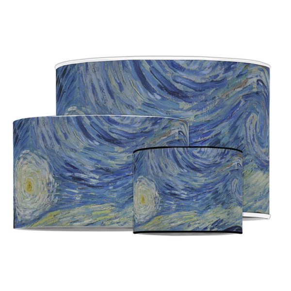 The Starry Night (Van Gogh 1889) Drum Lampshades - MAIN