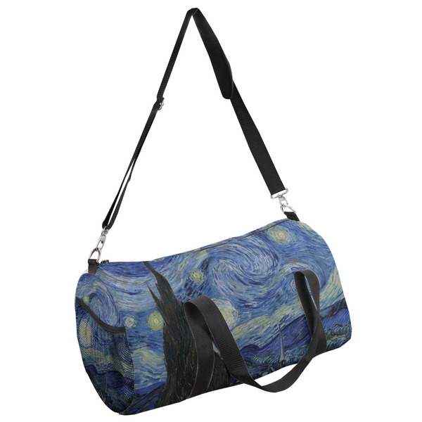 Custom The Starry Night (Van Gogh 1889) Duffel Bag - Large