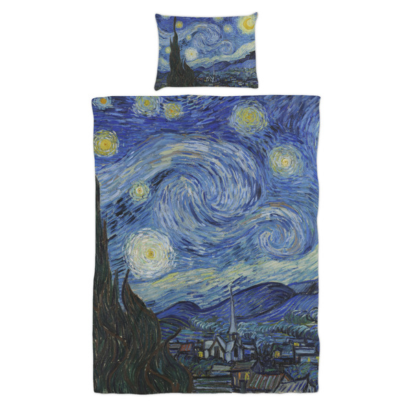 The Starry Night (Van Gogh 1889) Duvet Cover Set - Twin - Alt Approval