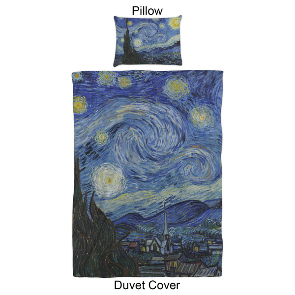 The Starry Night (Van Gogh 1889) Duvet Cover Set - Twin XL - Approval